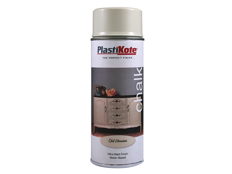 PlastiKote Chalk Finish Spray Old Hessian 400ml PKT27101