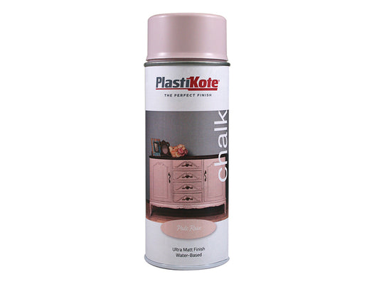 PlastiKote Chalk Finish Spray Pale Rose 400ml PKT27105