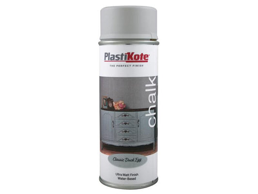 PlastiKote Chalk Finish Spray Classic Duck Egg 400ml PKT27108