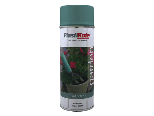 PlastiKote Garden Colours Spray Paint Surf Green 400ml PKT27201