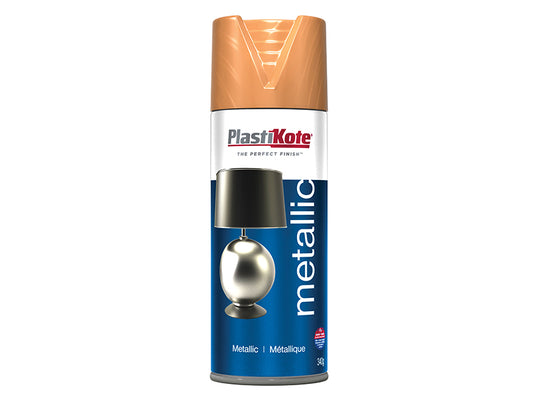 PlastiKote Metallic Spray Flat Copper 400ml PKT4401