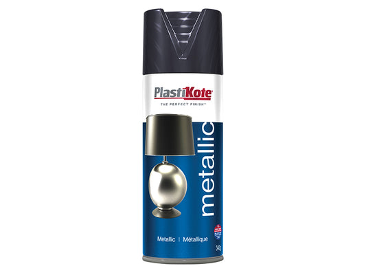 PlastiKote Metallic Spray Graphite 400ml PKT4404