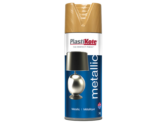 PlastiKote Metallic Spray Antique Gold 400ml PKT455