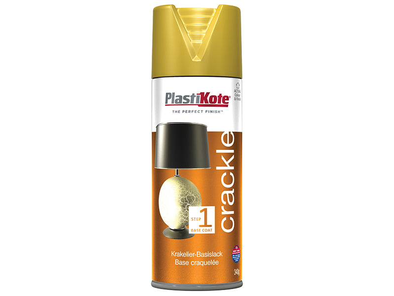 PlastiKote Crackle Touch Spray Gold Base Coat 400ml PKT482
