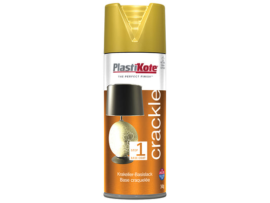 PlastiKote Crackle Touch Spray Gold Base Coat 400ml PKT482