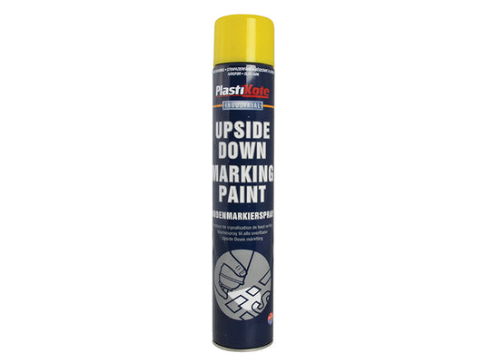 PlastiKote Upside Down Marking Paint Yellow 750ml PKT6002