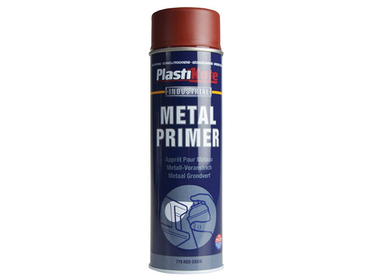 PlastiKote Industrial Primer Spray Red Oxide 500ml PKT779