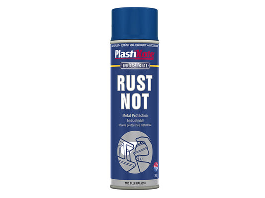 PlastiKote Rust Not Spray Matt Midnight Blue 500ml PKT787