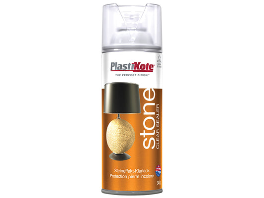 PlastiKote Stone Touch Spray Clear Sealer 400ml PKT9432