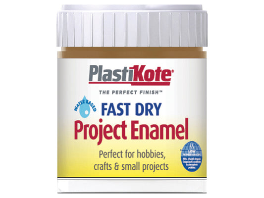 PlastiKote Fast Dry Enamel Paint B17 Bottle Nut Brown 59ml PKTB17W