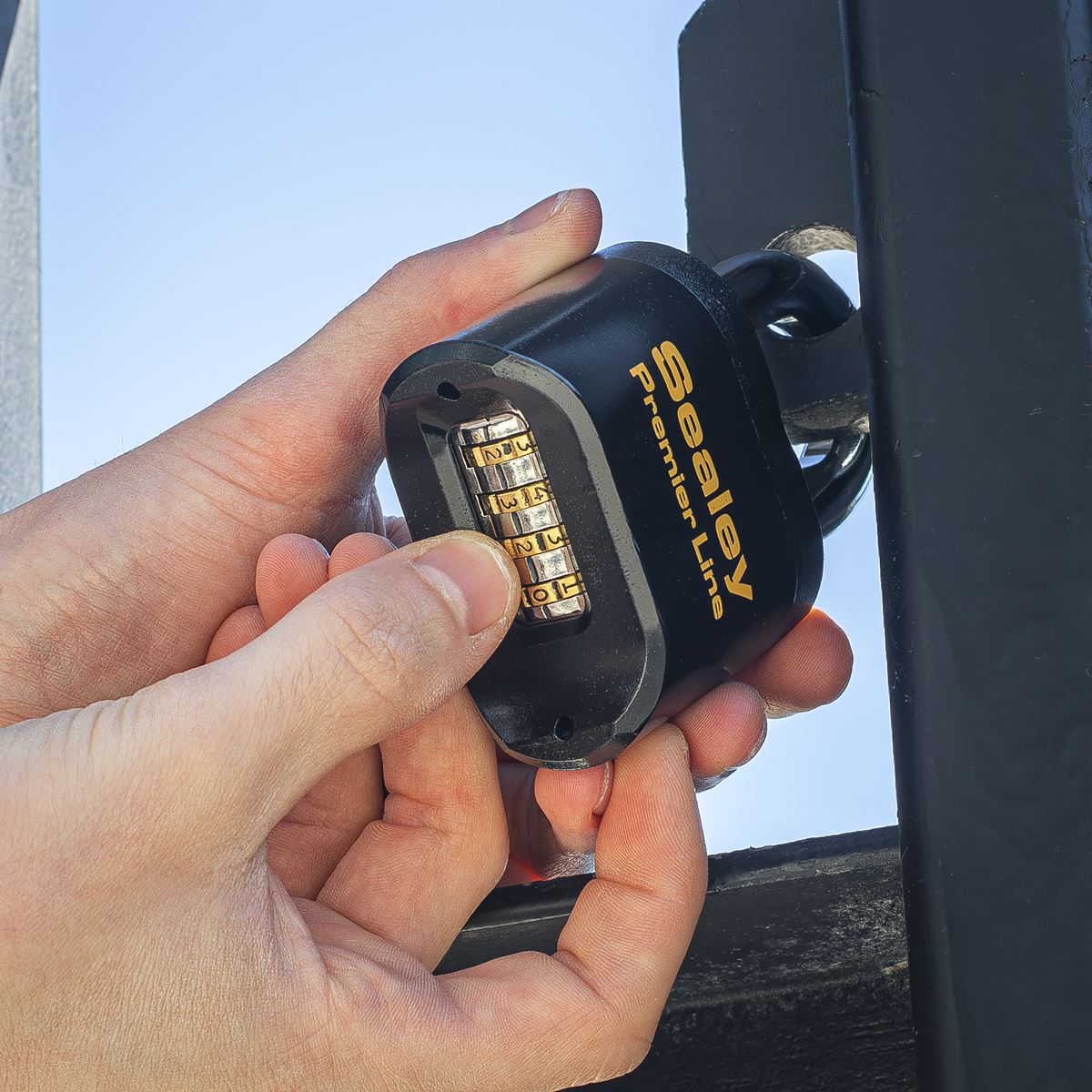 Sealey Steel Body Combination Padlock 62mm PL603