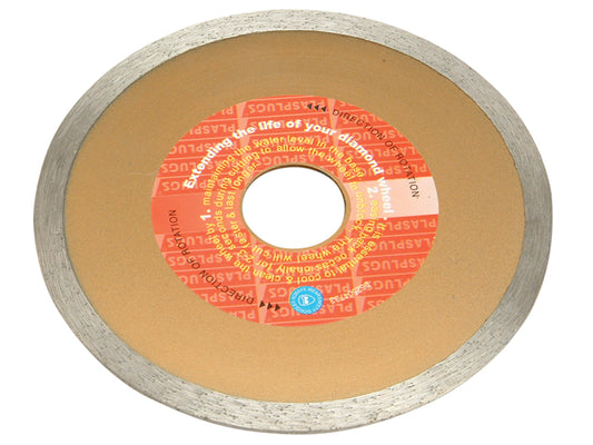 Plasplugs High Glaze Diamond Wheel 110mm PLAHGDW110