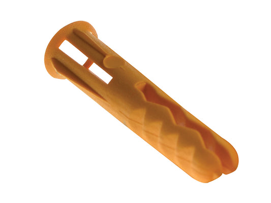 Plasplugs SYP 501 Solid Wall Super Grips™ Fixings Yellow (100) PLASYP501