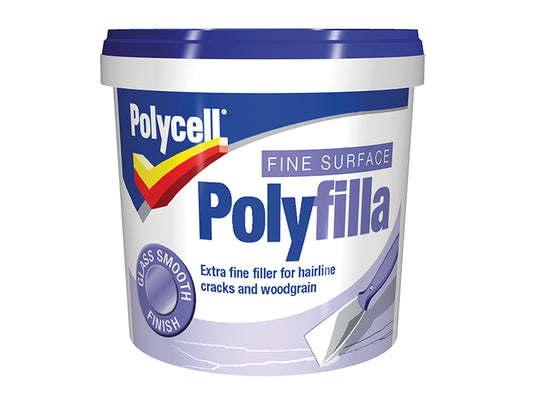 Polycell Fine Surface Filler Tub 500g PLCFSF500GS