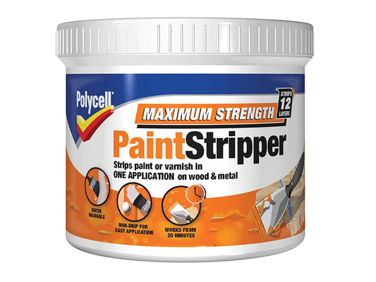 Polycell Maximum Strength Paint Stripper 500ml PLCMSPS500