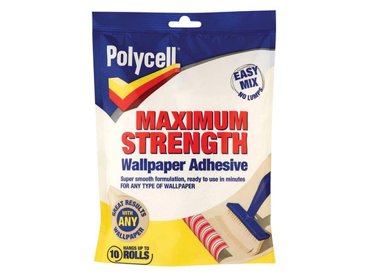 Polycell Maximum Strength Wallpaper Adhesive 5 Roll PLCMSWPA5R