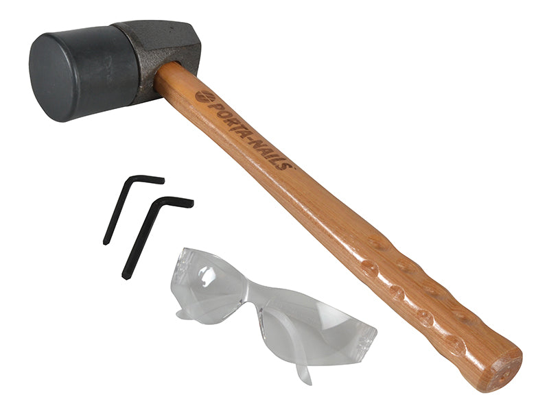 Porta-Nails Angled Floor Nailer with Mallet in Case POR402A