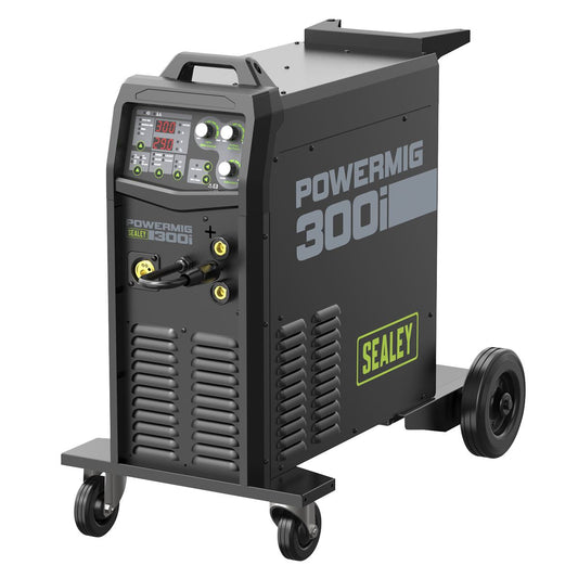 Sealey 400V 3ph 300A Gas Gasless MIG/TIG/MMA Inverter Welder POWERMIG300i