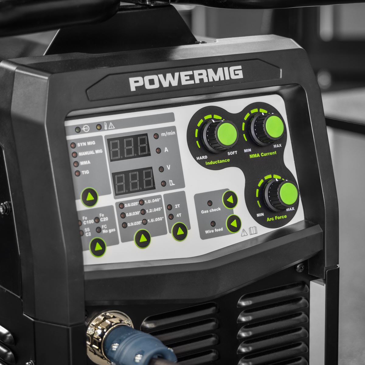 Sealey 400V 3ph 500A Gas Gasless MIG/TIG/MMA Inverter Welder POWERMIG500i
