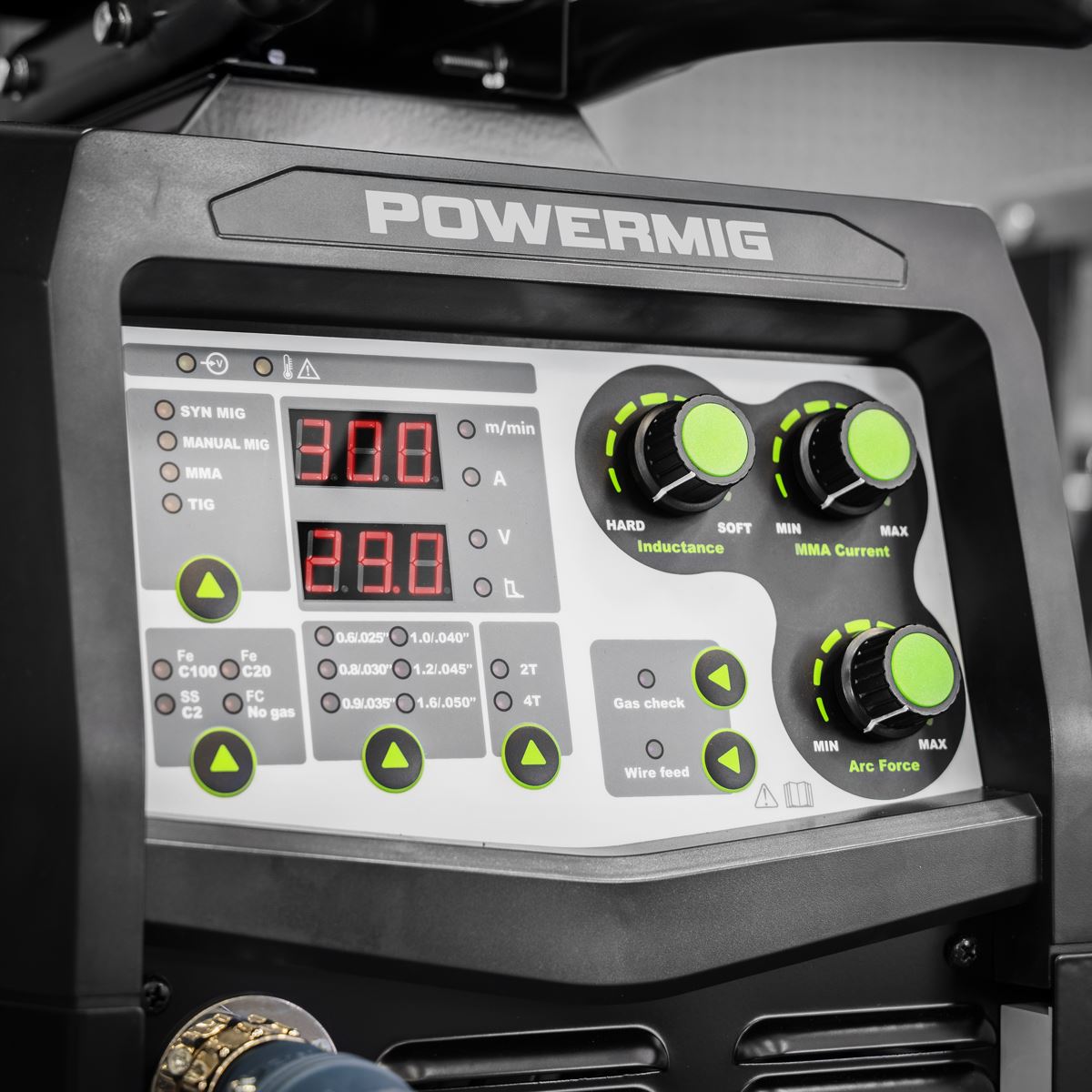 Sealey 500A Gas Gasless MIG/TIG/MMA Inverter Welder 400V 3ph POWERMIG500Wi