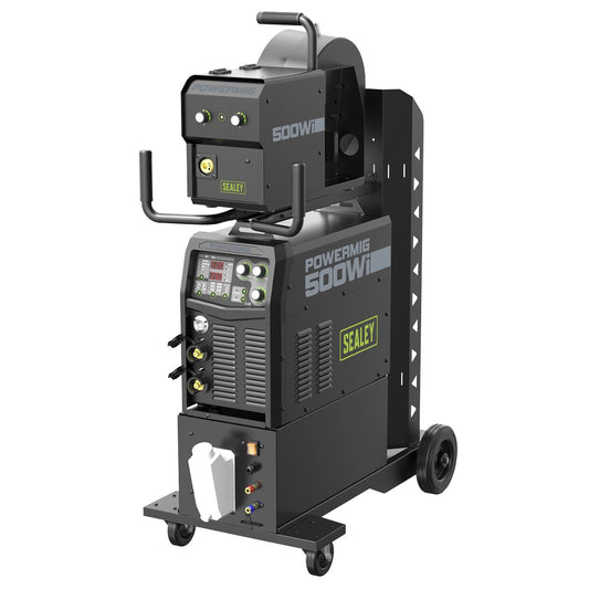 Sealey 500A Gas Gasless MIG/TIG/MMA Inverter Welder 400V 3ph POWERMIG500Wi