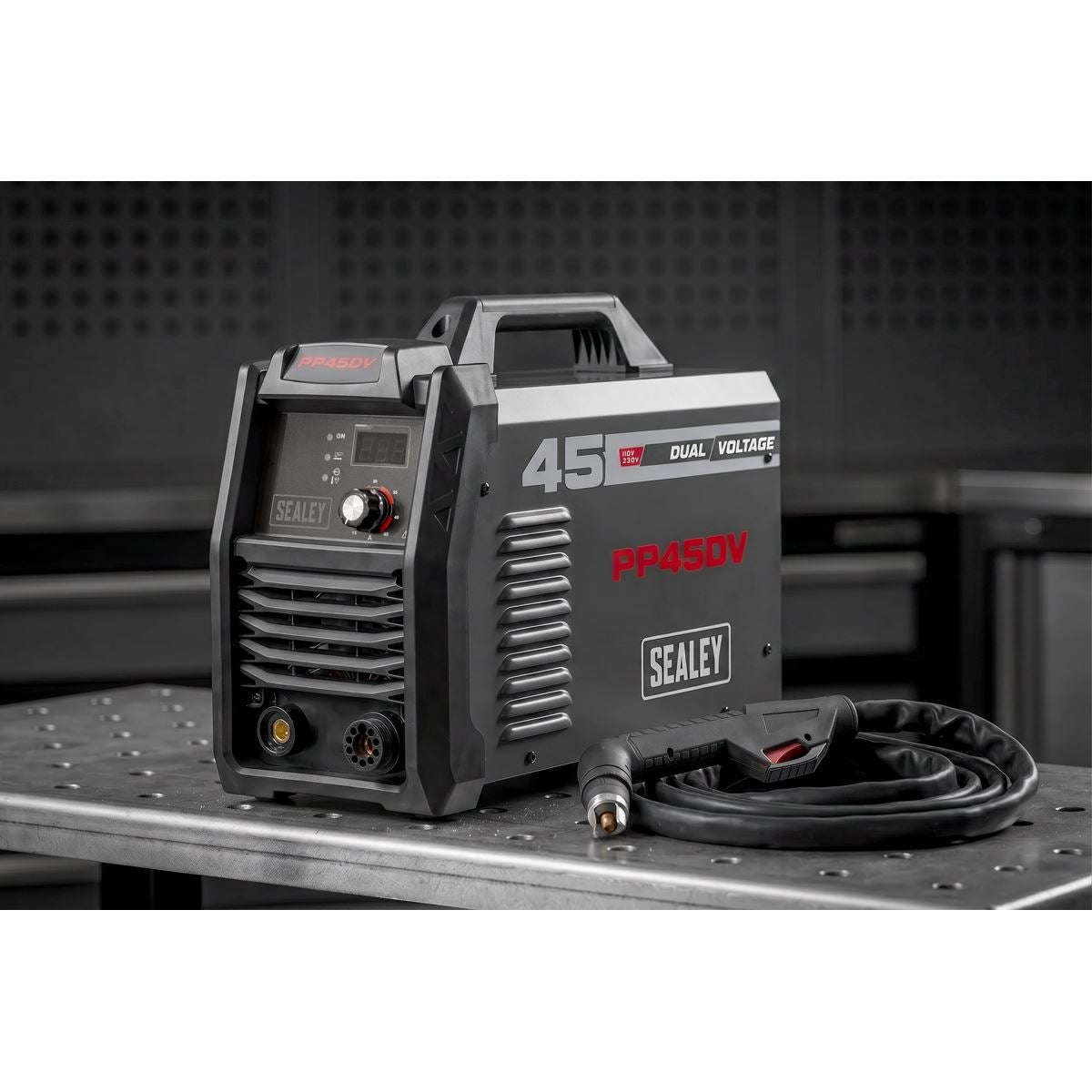 Sealey Dual Voltage, 45A Plasma Cutter Inverter PP45DV