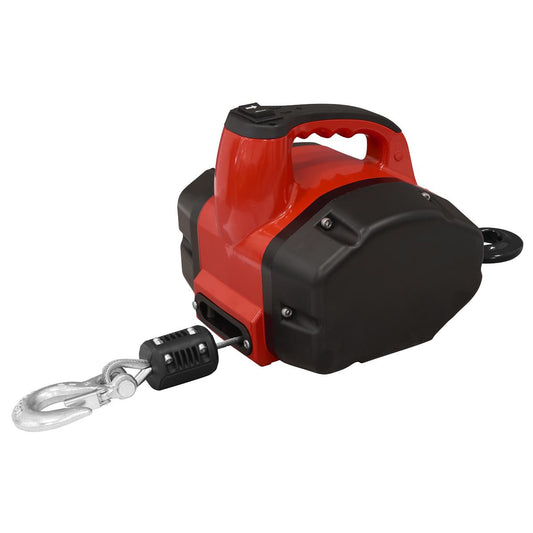 Sealey Portable Handheld Winch 500kg Pulling Force 230V PPH500/230