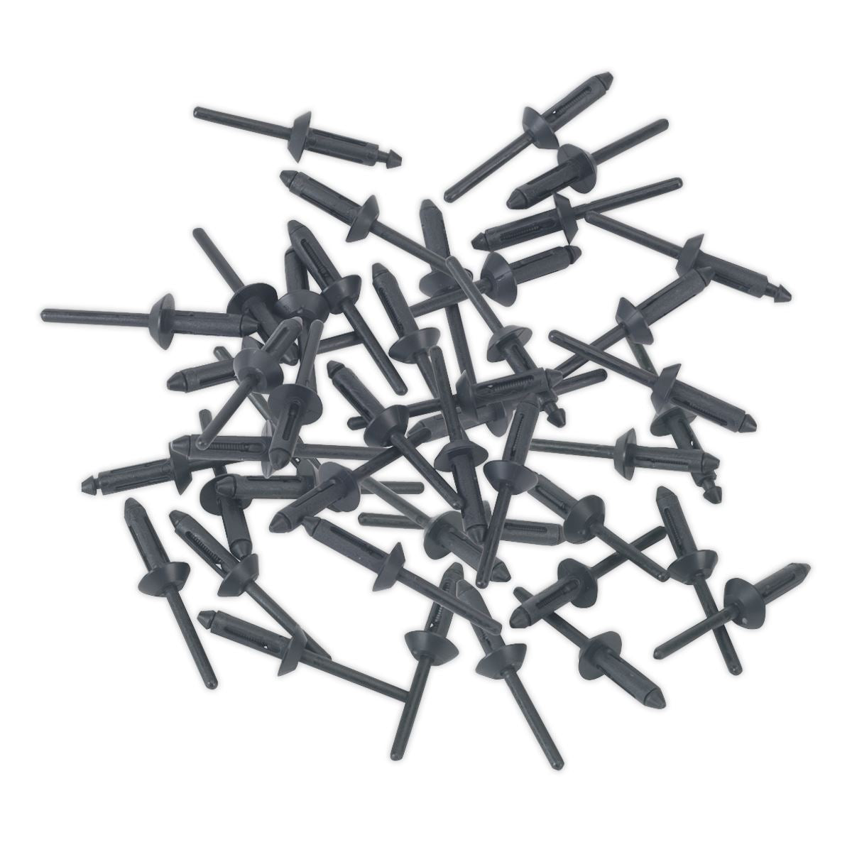 Sealey Plastic Rivet �5 x 15.8mm Pack of 50 PR003