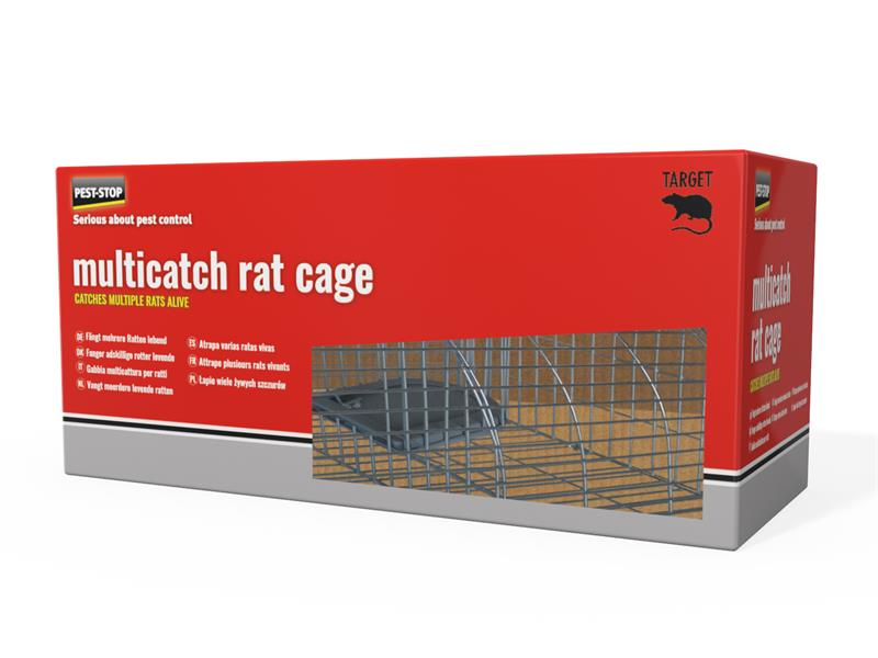 Pest-Stop (Pelsis Group) Multicatch Rat Cage PRCPSRMCAGE