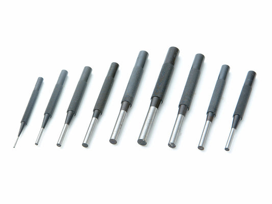 Priory 135-S9 Parrallel Pin Punches in Wallet Set 9 Piece PRI135SET9
