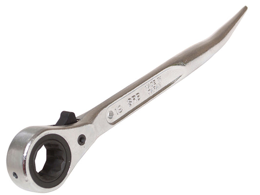Priory 604 Reversible Ratchet Spanner Podger 19 x 21mm Steel PRI604