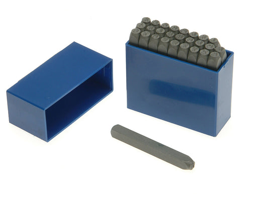 Priory 181- 10.0mm Set of Letter Punches 3/8in PRIL38