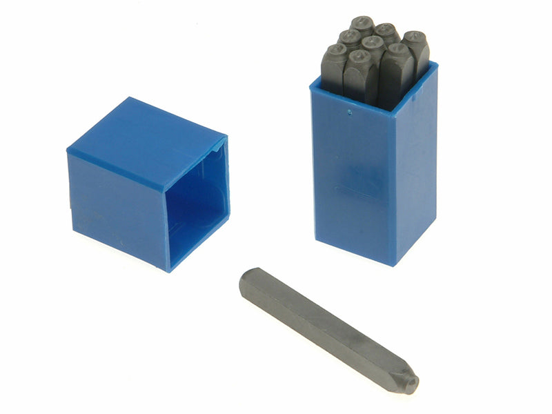 Priory 180- 3.0mm Set of Number Punches 1/8in PRIN18