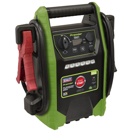 Sealey Premier 12V RoadStart Jump Starter 2200 Peak Amps Cable 1.7m PRS2200