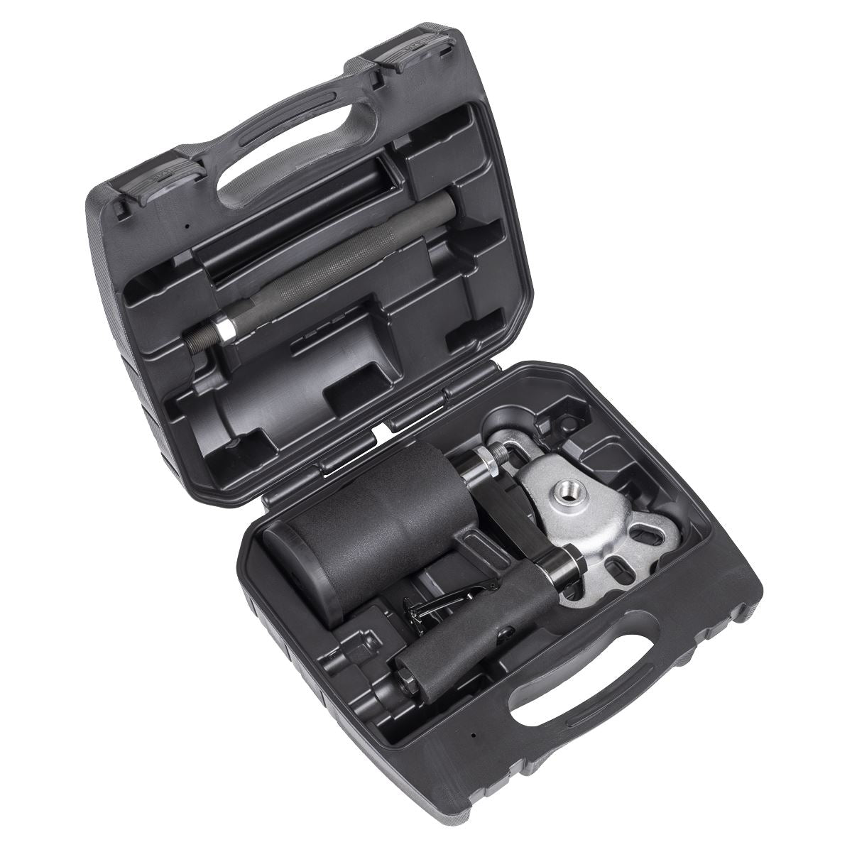 Sealey Pneumatic Hub Puller Set Slide Hammer Action Fits Four & Five Stud PS100