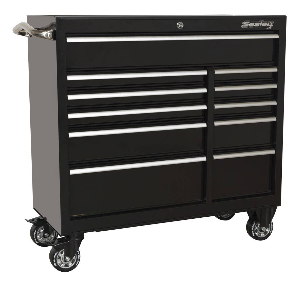 Sealey Rollcab 11 Drawer 1055mm Heavy-Duty Black PTB105511