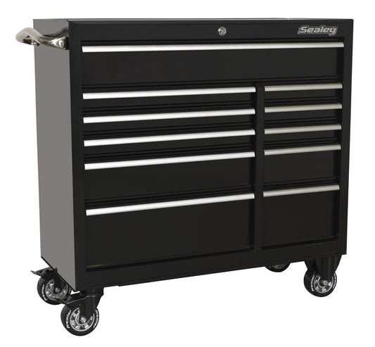 Sealey Rollcab 11 Drawer 1055mm Heavy-Duty Black PTB105511