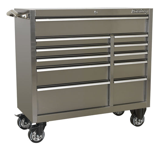 Sealey Rollcab 11 Drawer 1055mm Stainless Steel Heavy-Duty PTB105511SS