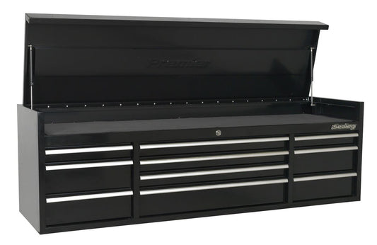 Sealey Topchest 10 Drawer 1830mm Heavy-Duty Black PTB181510
