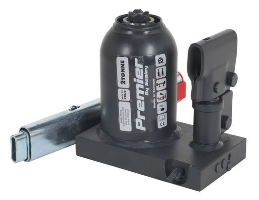 Sealey Premier Telescopic Bottle Jack 2 Tonne PTBJ2