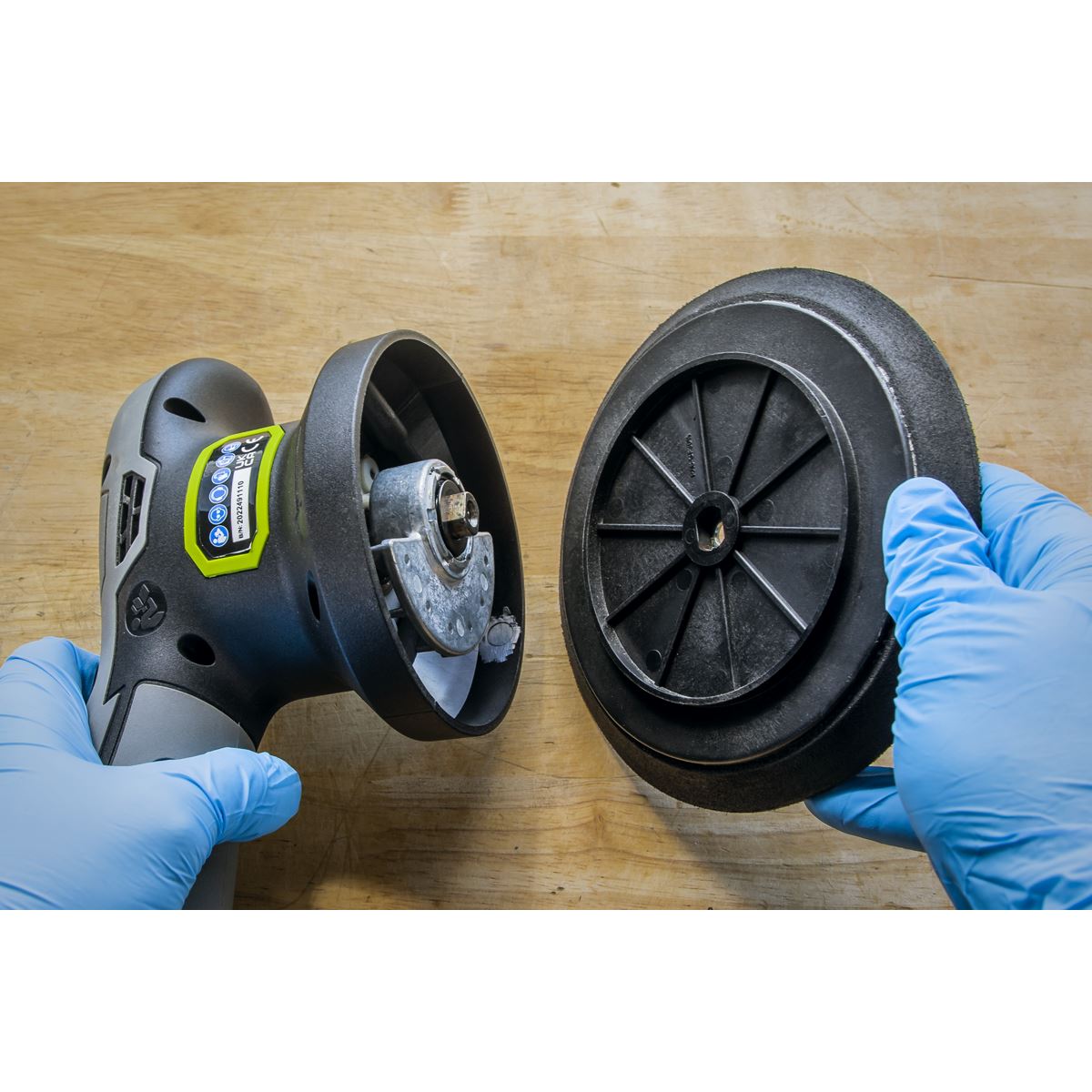 Sealey Hook-and-Loop Backing Pad - M6 �150mm PTC150M6