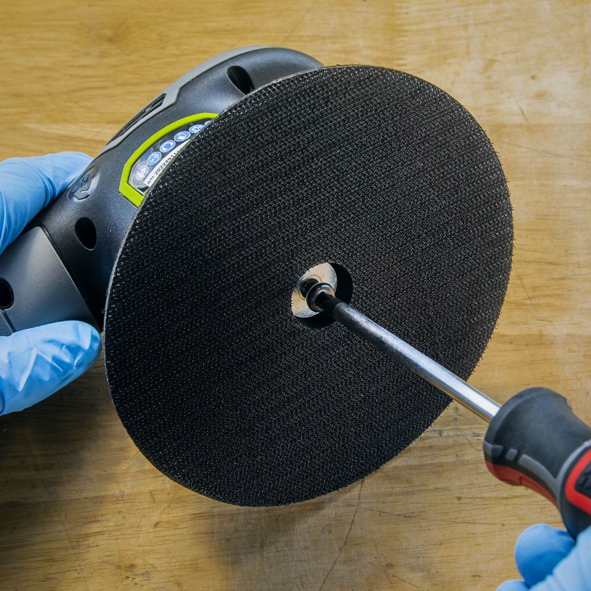 Sealey Hook-and-Loop Backing Pad - M6 �150mm PTC150M6