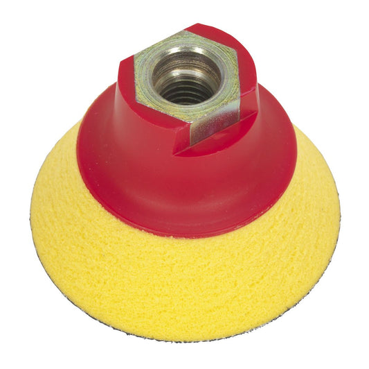 Sealey Hook-and-Loop Ultra-Soft Backing Pad �75mm M14 x 2mm PTCBPV4S