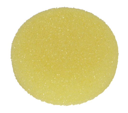 Sealey Buffing & Polishing Foam Head Hook-and-Loop �80 x 25mm Yellow/Coarse PTCCHV79Y