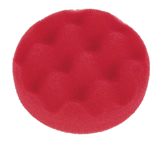Sealey Buffing & Polishing Foam Head Hook-and-Loop �80 x 25mm Red/Ultra-Soft PTCCHW80R