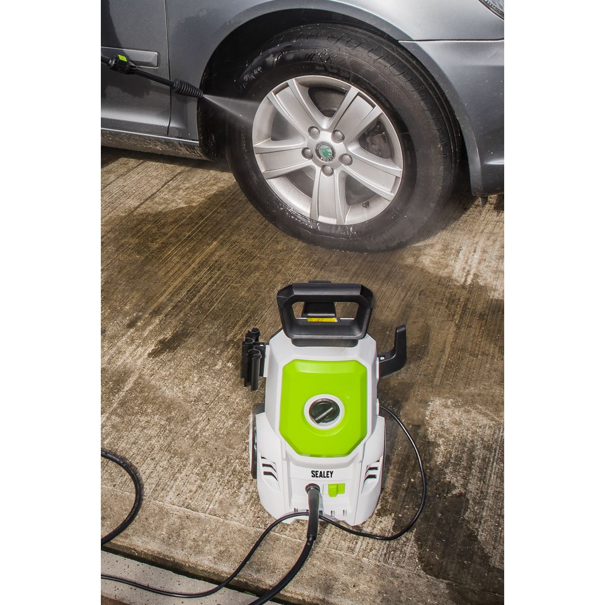 Sealey Pressure Washer 100bar 390L/hr with TSS & Rotablast&reg; Nozzle PW1610