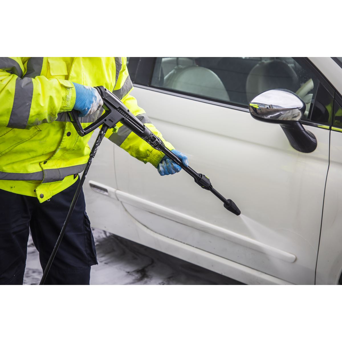 Sealey Pressure Washer 100bar 390L/hr with TSS & Rotablast&reg; Nozzle PW1610