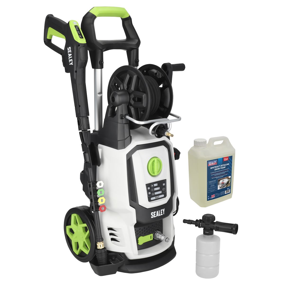 Sealey Pressure Washer 170bar 450L/hr with Snow Foam PW2400COMBO
