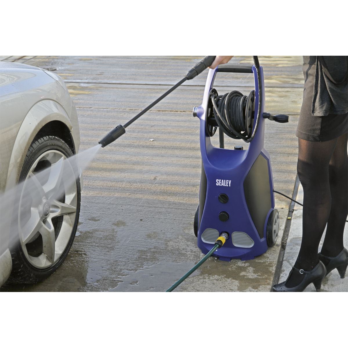 Sealey Professional Pressure Washer 140bar with TSS & Rotablast&reg; Nozzle 230V PW3500
