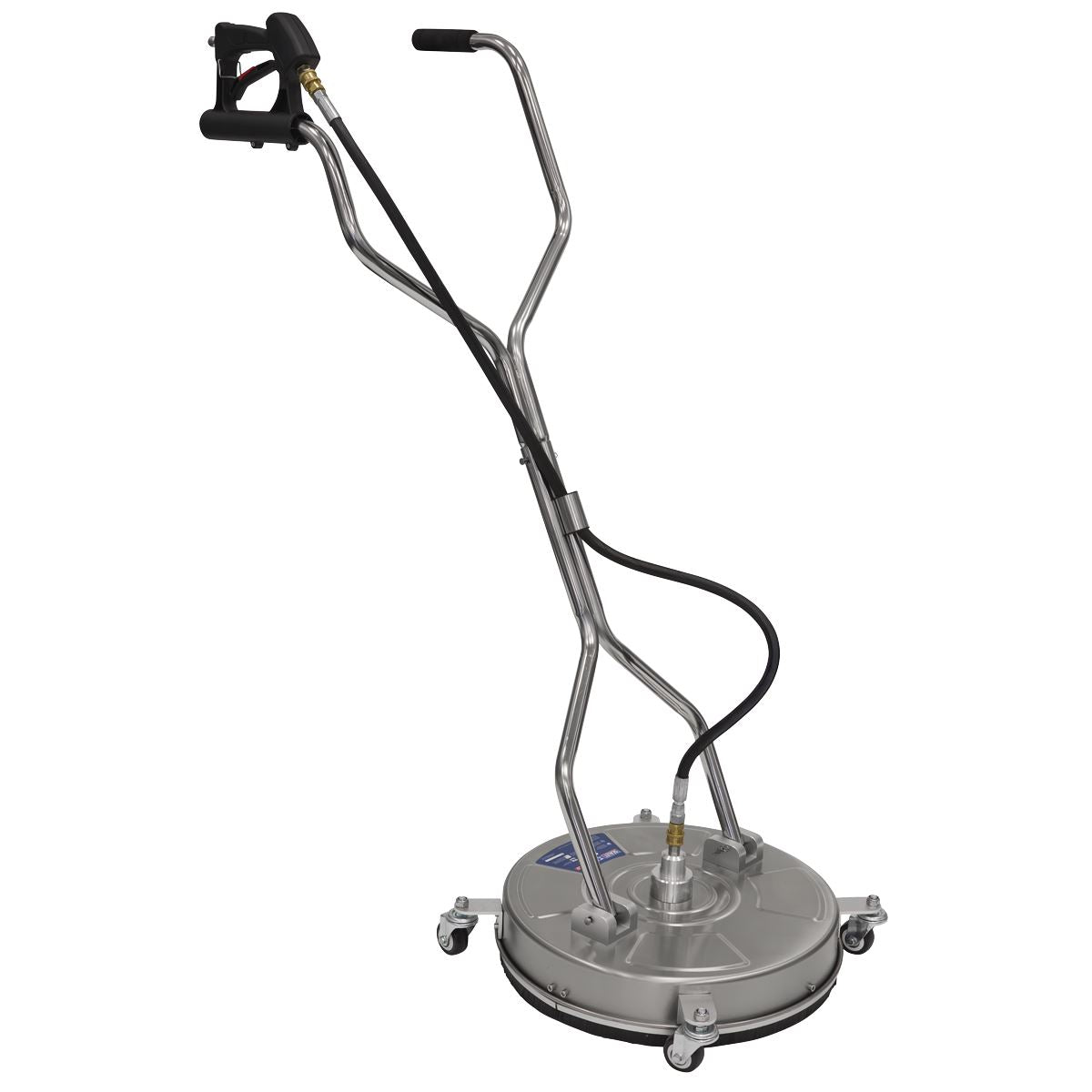Sealey 18" Surface Cleaner with Dual Handle & Rotating Spray Bar - Stainless Steel PWAK18